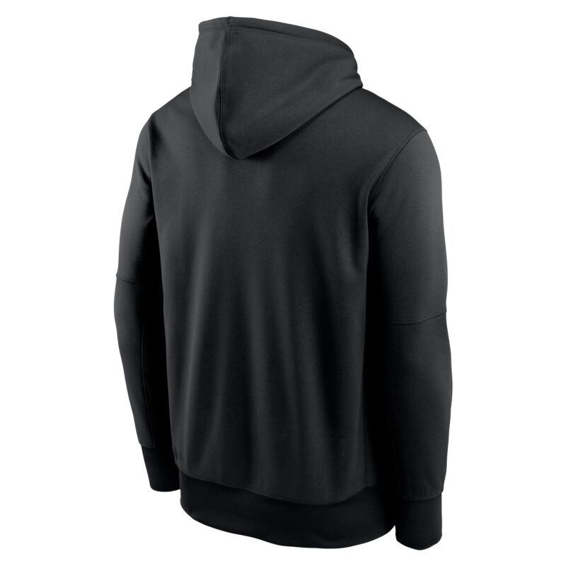 Arizona Diamondbacks Collection Practice Performance Pullover Hoodie - Black - Image 3