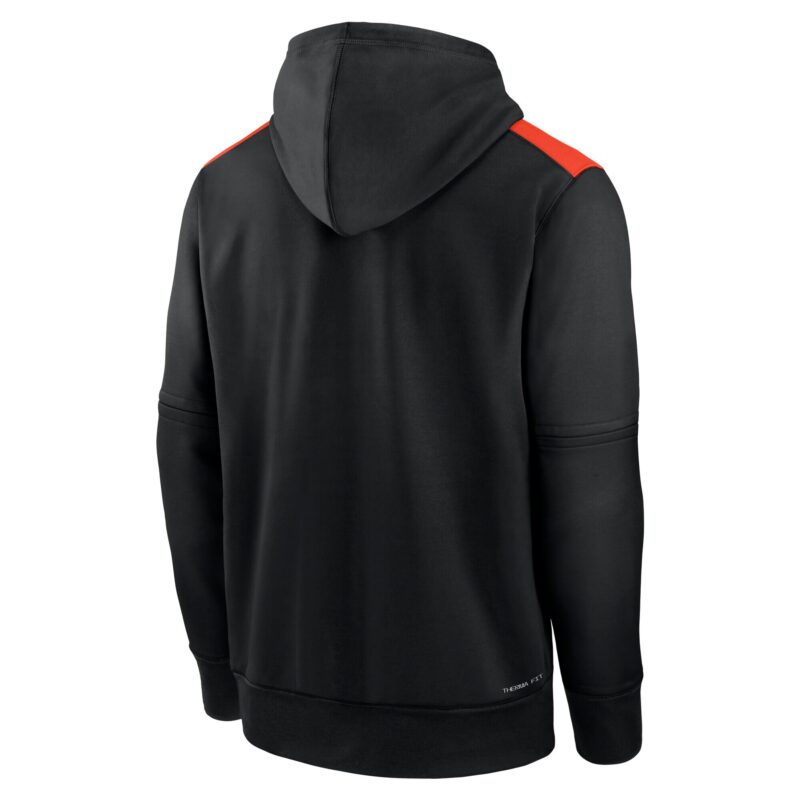 Baltimore Orioles Collection Performance Pullover Hoodie - Black - Image 3
