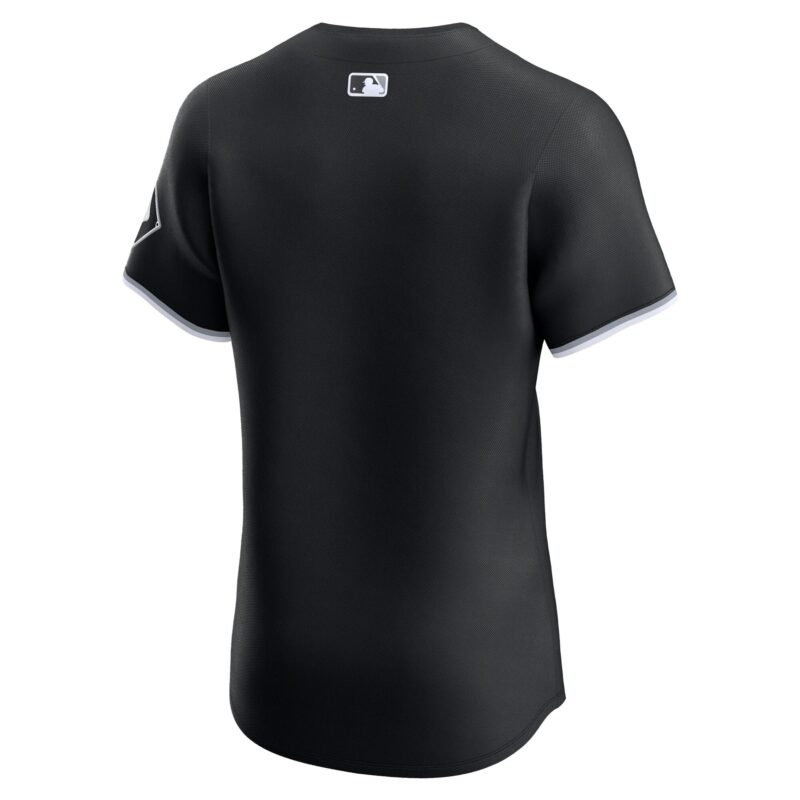 Chicago White Sox Alternate Vapor Premier Elite Patch Jersey - Black - Image 3