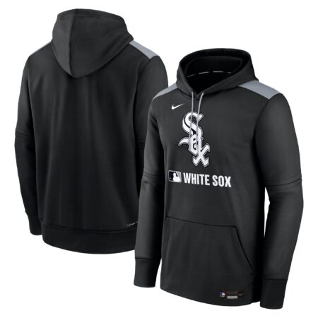 Chicago White Sox Collection Performance Pullover Hoodie - Black