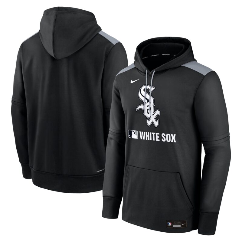 Chicago White Sox Collection Performance Pullover Hoodie - Black