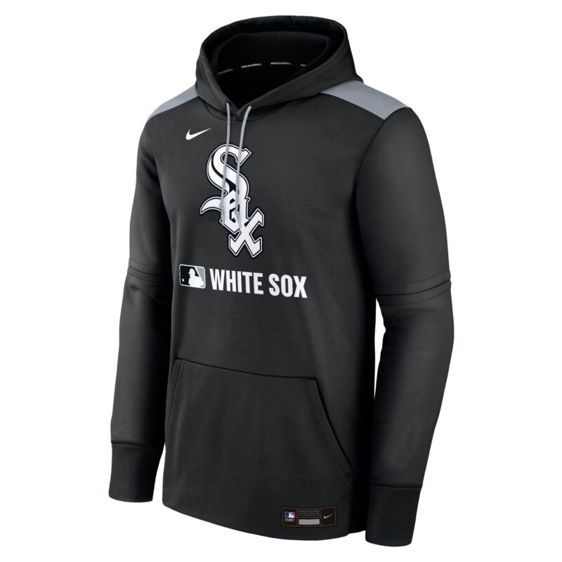 Chicago White Sox Collection Performance Pullover Hoodie - Black - Image 2