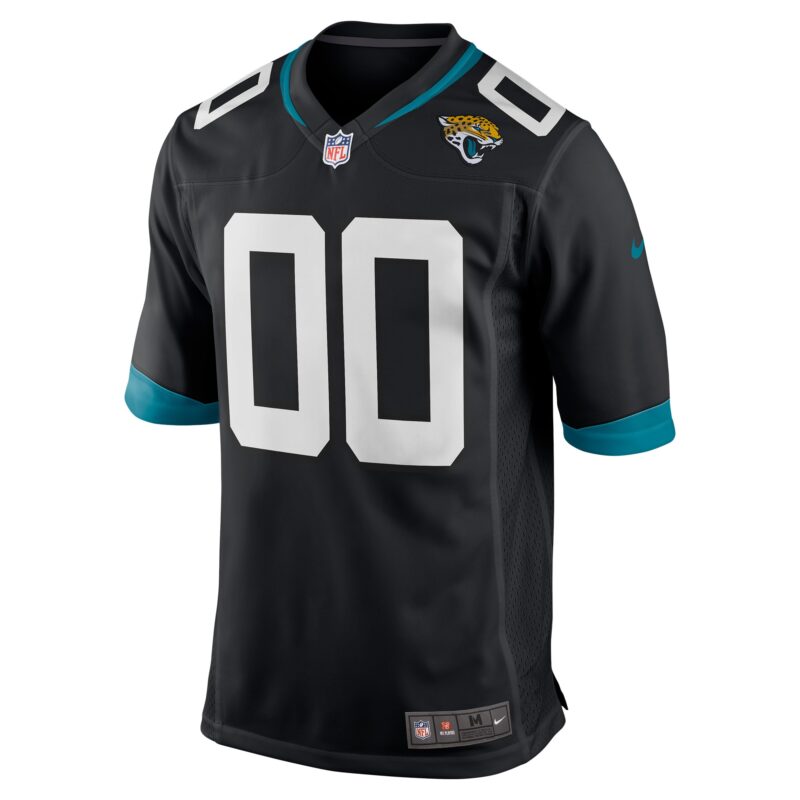Jacksonville Jaguars Custom Game Jersey - Black - Image 2