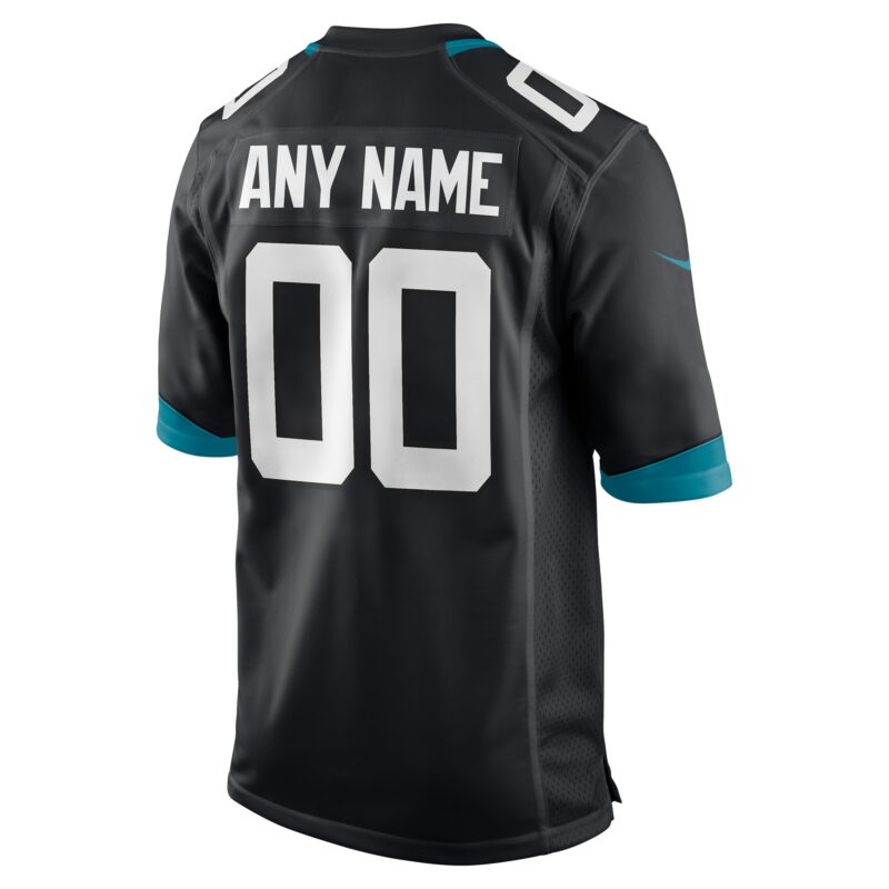 Jacksonville Jaguars Custom Game Jersey - Black - Image 3