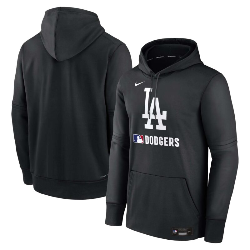 Los Angeles Dodgers Collection Performance Pullover Hoodie - Black