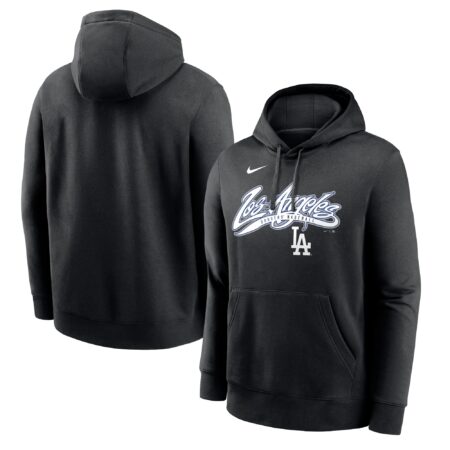 Los Angeles Dodgers Local Club Pullover Hoodie - Black