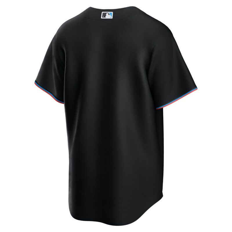 Miami Marlins Alternate 2.0 Jersey - Black - Image 3