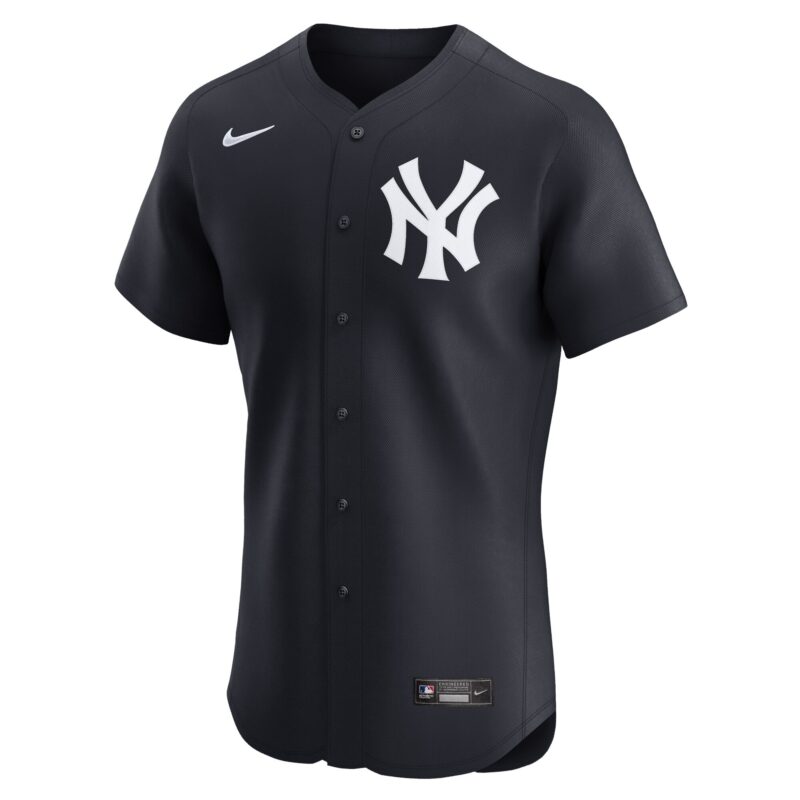New York Yankees Alternate Elite Jersey - Black - Image 2