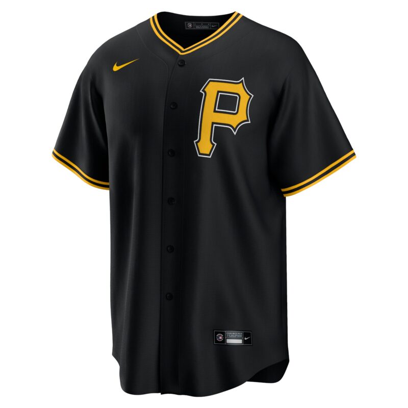 Pittsburgh Pirates Alternate Team Jersey - Black - Image 2