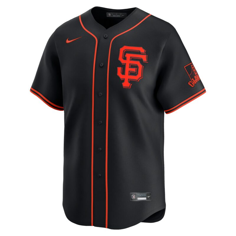 San Francisco Giants Alternate Limited Jersey - Black - Image 2