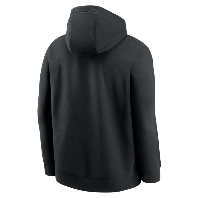 Tampa Bay Rays Rewind Club Logo Pullover Hoodie - Black - Image 3