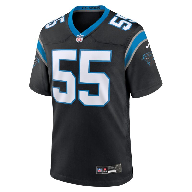 Blake Martinez Carolina Panthers Game Jersey - Black - Image 2