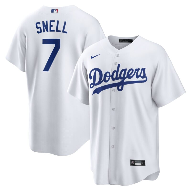Blake Snell Los Angeles Dodgers Home Player Jersey - White