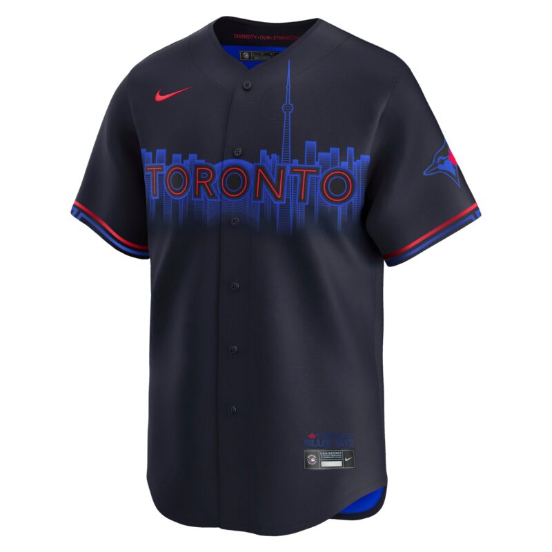 Toronto Blue Jays City Connect Limited Jersey - Blue - Image 2