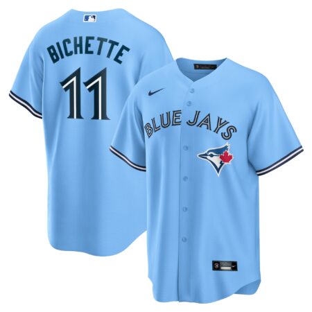 Bo Bichette Toronto Blue Jays Alternate Player Name Jersey - Powder Blue