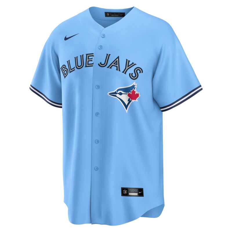 Bo Bichette Toronto Blue Jays Alternate Player Name Jersey - Powder Blue - Image 2