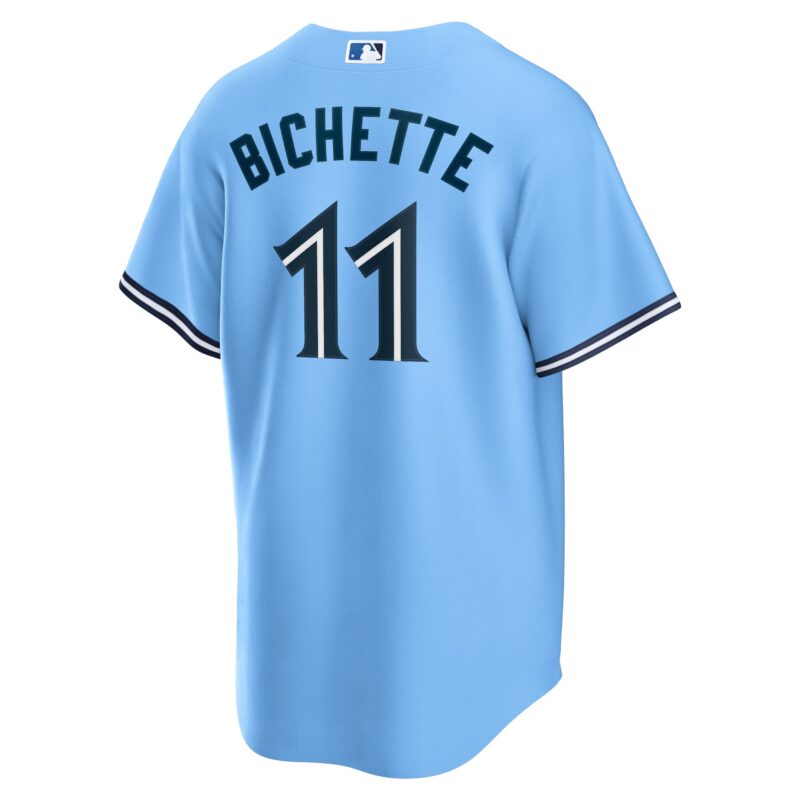 Bo Bichette Toronto Blue Jays Alternate Player Name Jersey - Powder Blue - Image 3