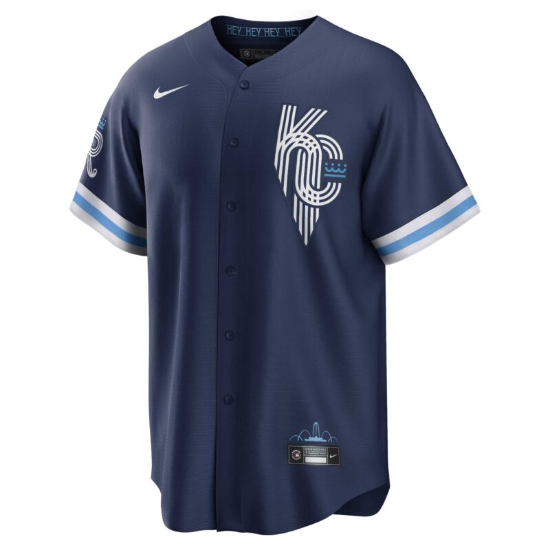 Bo Jackson Kansas City Royals City Connect Player Jersey - Navy - Image 2