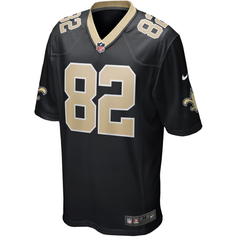 Bob Pollard New Orleans Saints Game Retired Player Jersey - Black - Image 2