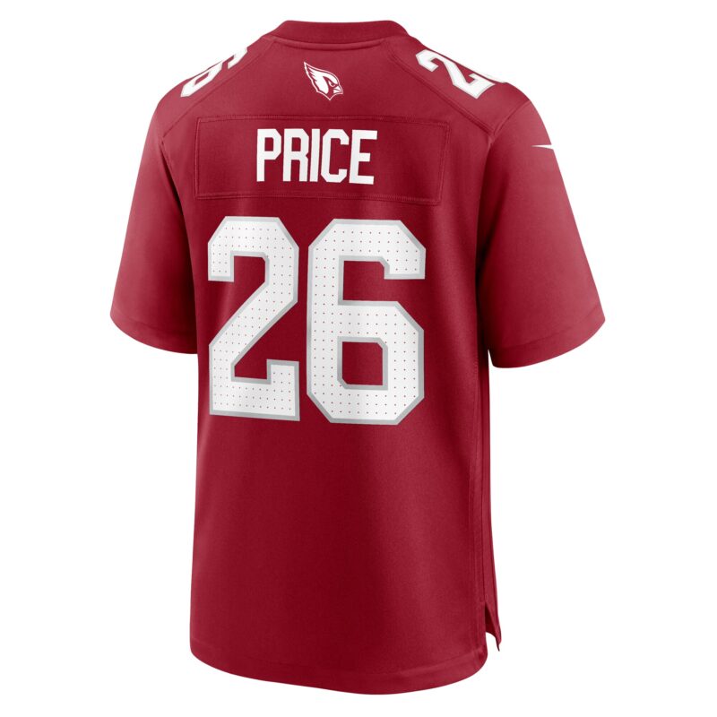 Bobby Price Arizona Cardinals Team Game Jersey - Cardinal - Image 3