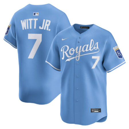 Bobby Witt Jr. Kansas City Royals Alternate Limited Player Jersey - Light Blue