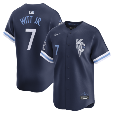 Bobby Witt Jr. Kansas City Royals City Connect Limited Jersey - Navy