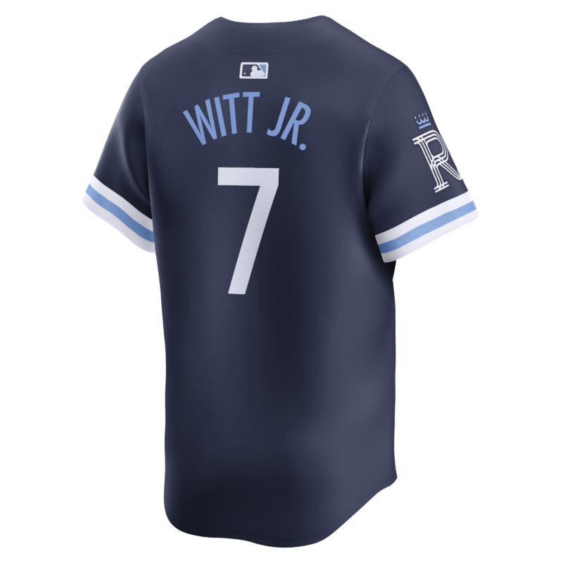 Bobby Witt Jr. Kansas City Royals City Connect Limited Jersey - Navy - Image 3
