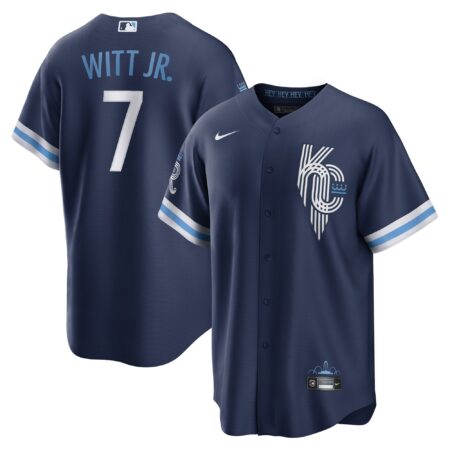 Bobby Witt Jr. Kansas City Royals City Connect Player Jersey - Navy