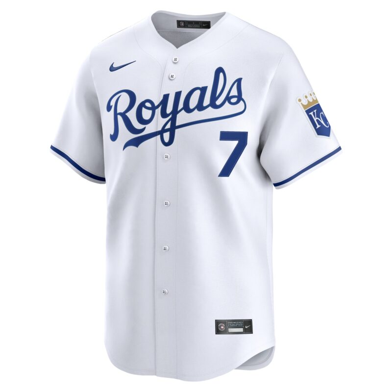 Bobby Witt Jr. Kansas City Royals Alternate Limited Player Jersey - White - Image 2