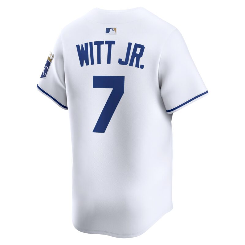Bobby Witt Jr. Kansas City Royals Alternate Limited Player Jersey - White - Image 3