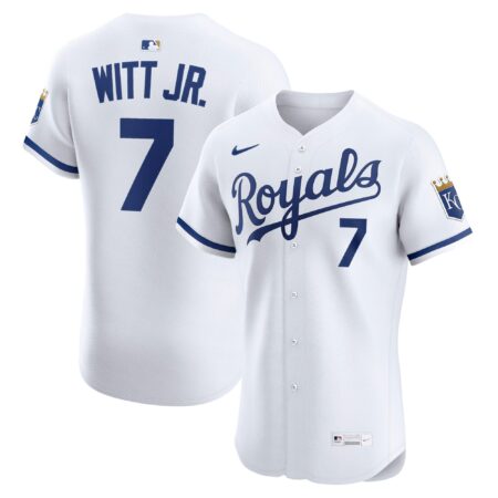 Bobby Witt Jr. Kansas City Royals Home Elite Jersey - White