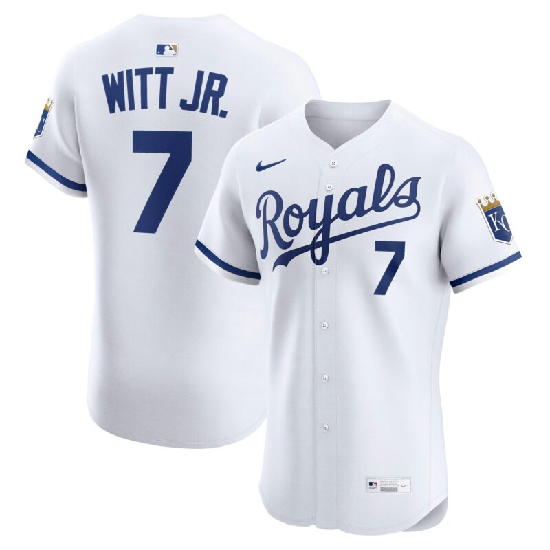 Bobby Witt Jr. Kansas City Royals Home Elite Jersey - White