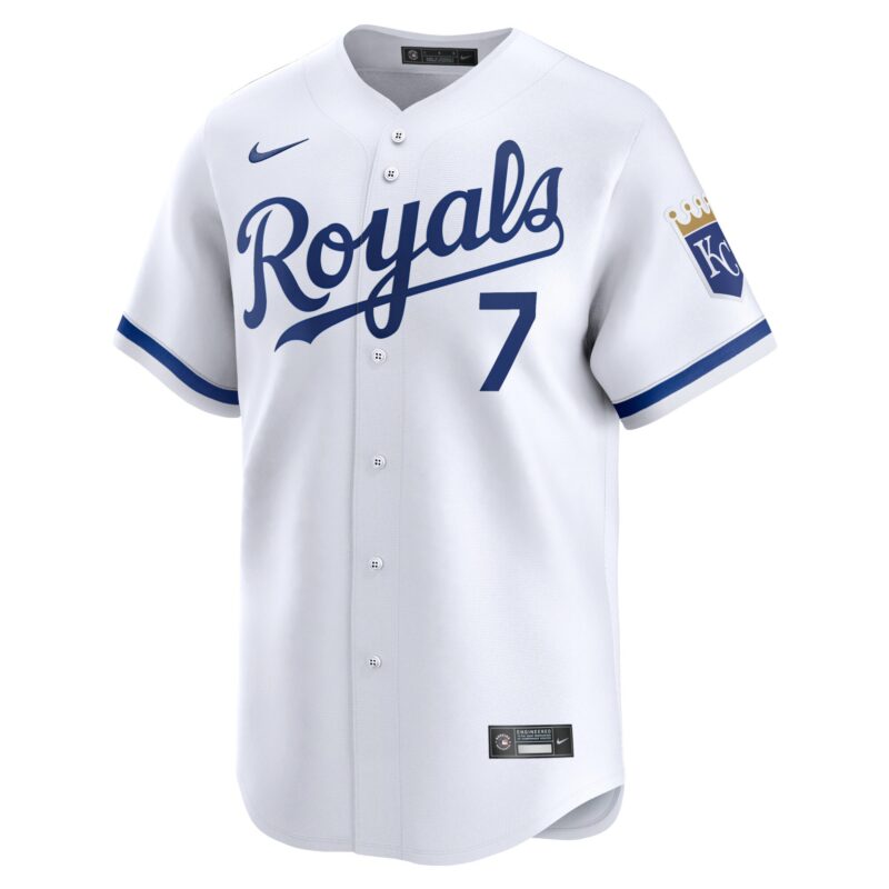 Bobby Witt Jr. Kansas City Royals Home Limited Player Jersey - White - Image 2