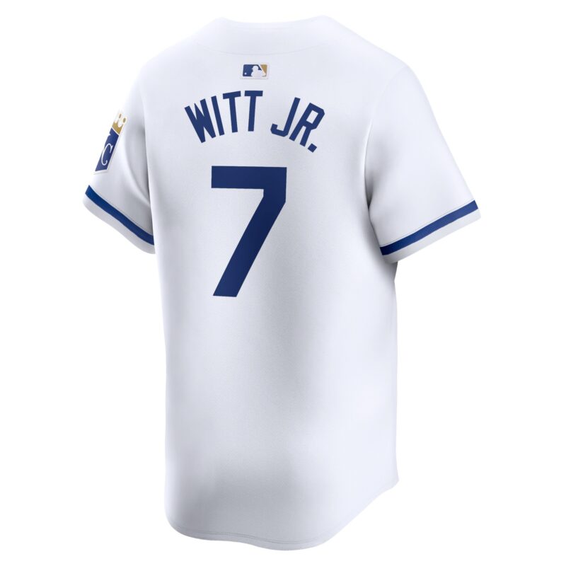Bobby Witt Jr. Kansas City Royals Home Limited Player Jersey - White - Image 3