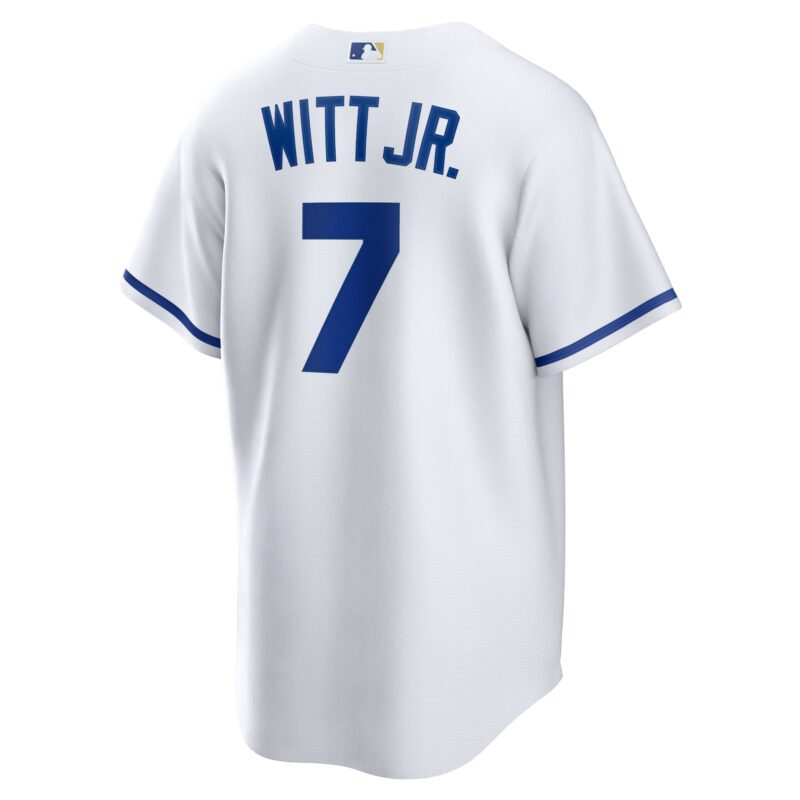 Bobby Witt Jr. Kansas City Royals Home Player Jersey - White - Image 3