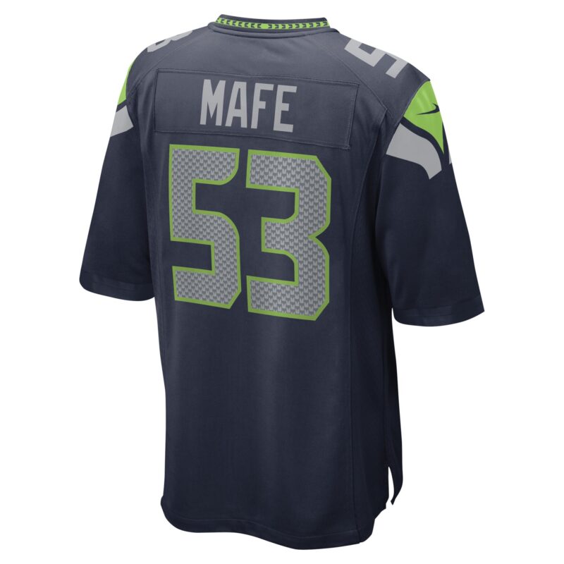 Boye Mafe Seattle Seahawks Game Player Jersey - College Navy - Image 3