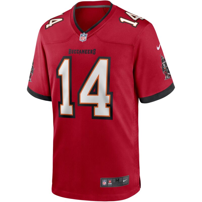 Brad Johnson Tampa Bay Buccaneers Game Retired Player Jersey - Red - Image 2