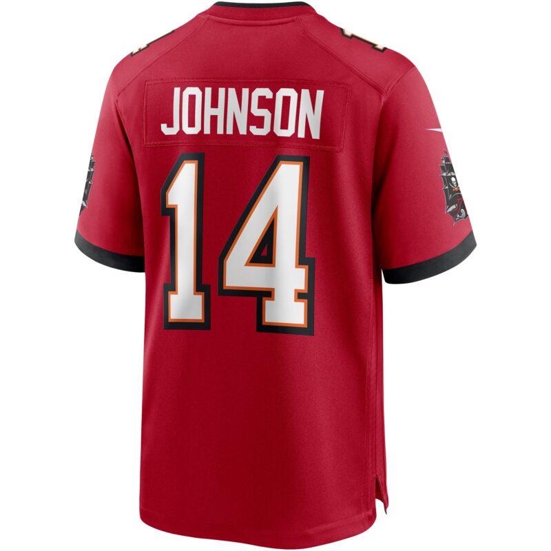 Brad Johnson Tampa Bay Buccaneers Game Retired Player Jersey - Red - Image 3