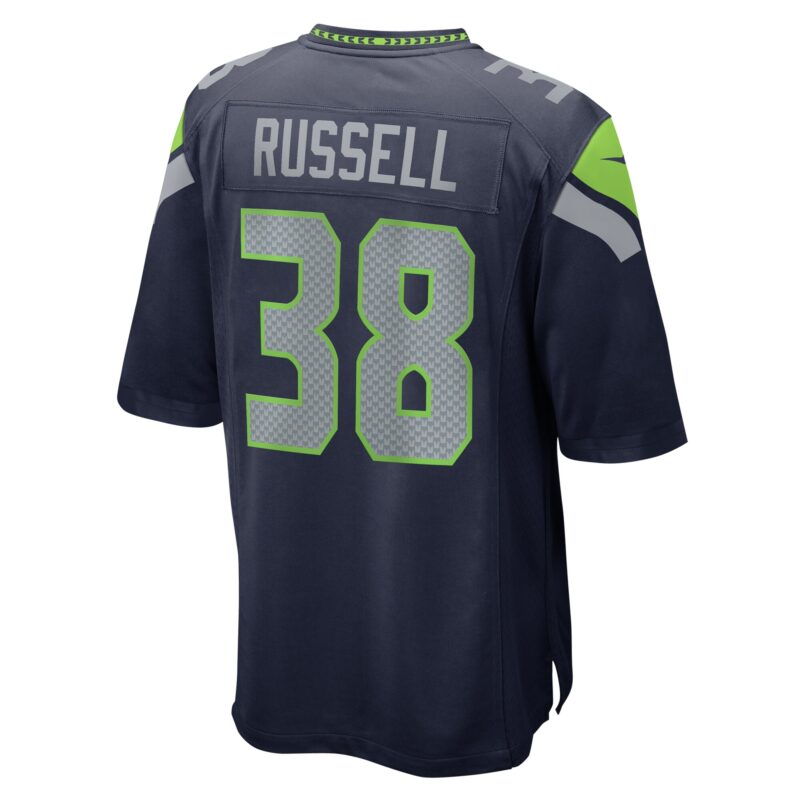 Brady Russell Seattle Seahawks Game Jersey - College Navy - Image 3