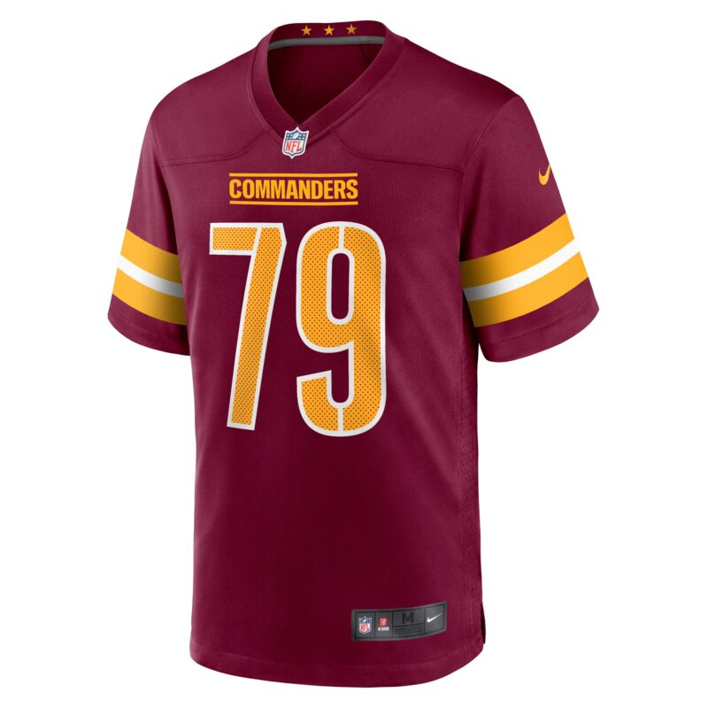 Braeden Daniels Washington Commanders Team Game Jersey - Burgundy - Image 2