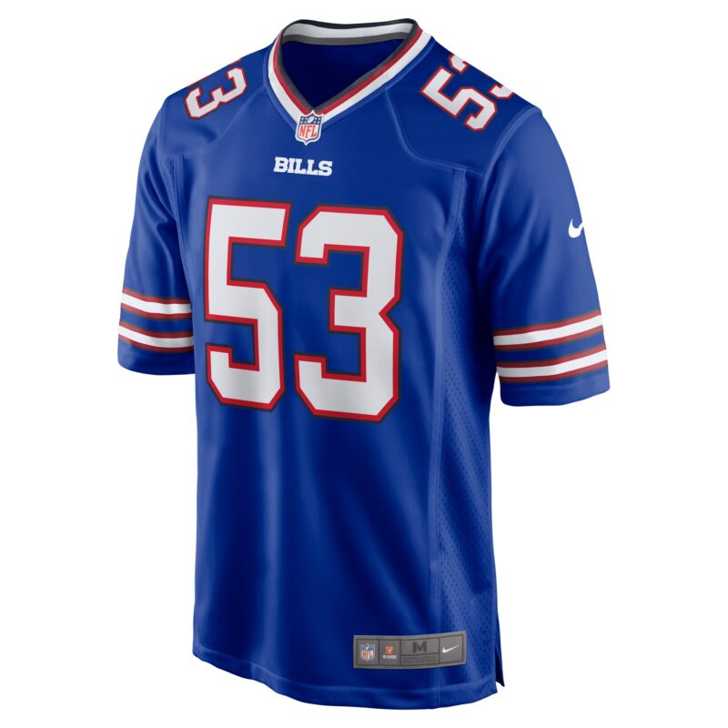 Branson Deen Buffalo Bills Game Jersey - Royal - Image 2