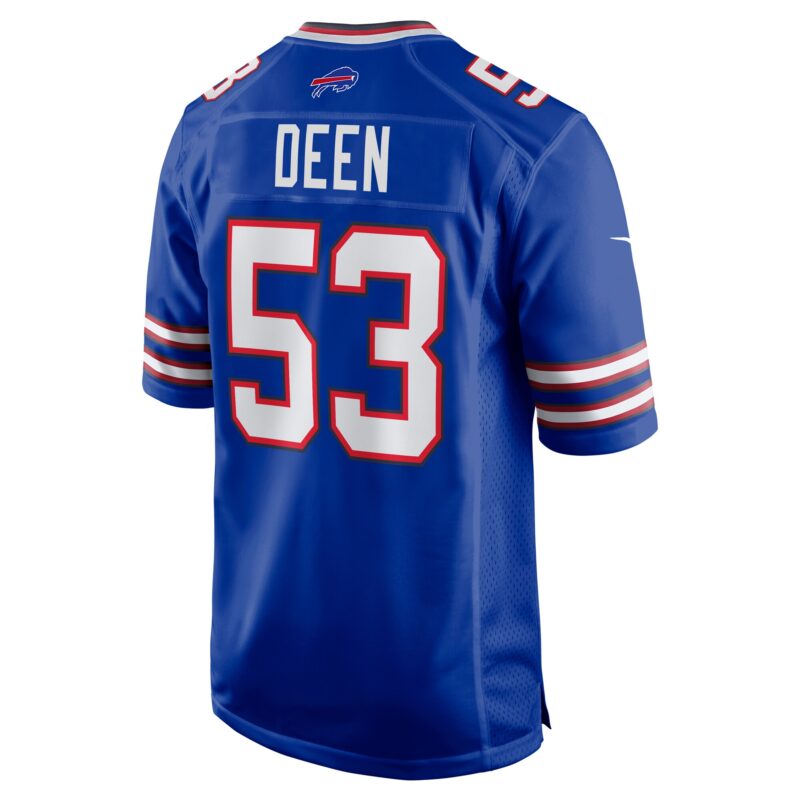 Branson Deen Buffalo Bills Game Jersey - Royal - Image 3