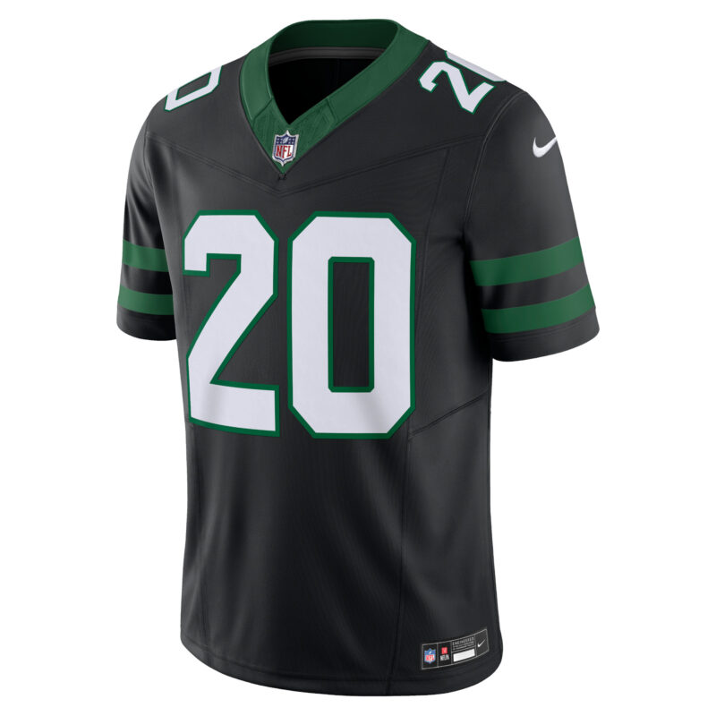 Breece Hall New York Jets Alternate Vapor F.U.S.E. Limited Jersey - Legacy Black - Image 2