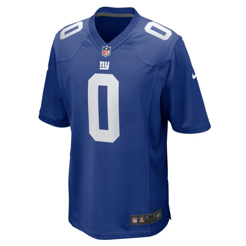 Brian Burns New York Giants Team Game Jersey - Royal - Image 2