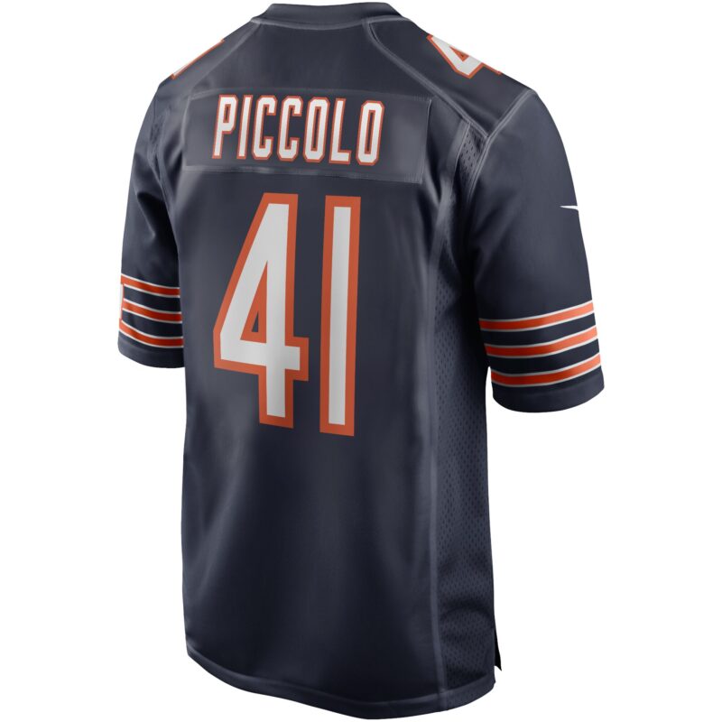 Brian Piccolo Chicago Bears Game Retired Player Jersey - Navy - Image 3