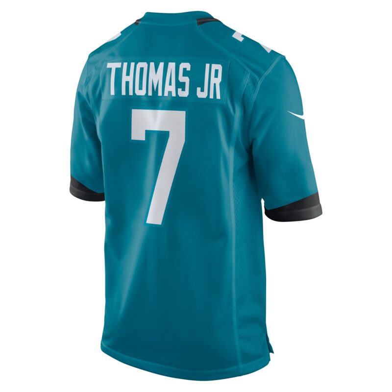 Brian Thomas Jr Jacksonville Jaguars Player Game Jersey - Teal - Image 3