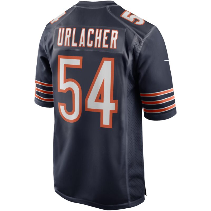 Brian Urlacher Chicago Bears Game Retired Player Jersey - Navy - Image 3