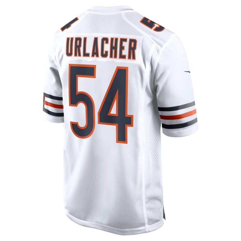 Brian Urlacher Chicago Bears Retired Player Game Jersey - White - Image 3