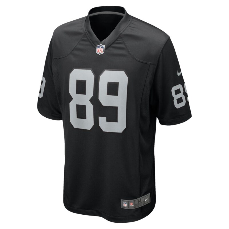 Brock Bowers Las Vegas Raiders Player Game Jersey - Black - Image 2