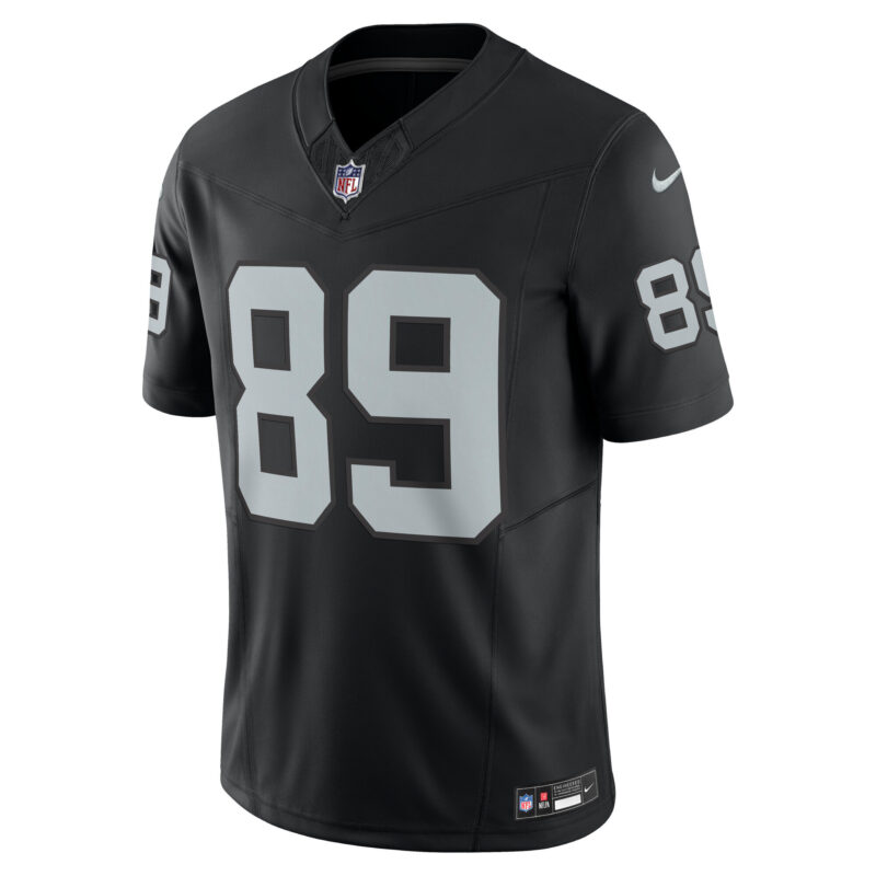 Brock Bowers Las Vegas Raiders Team Vapor F.U.S.E. Limited Jersey - Black - Image 2